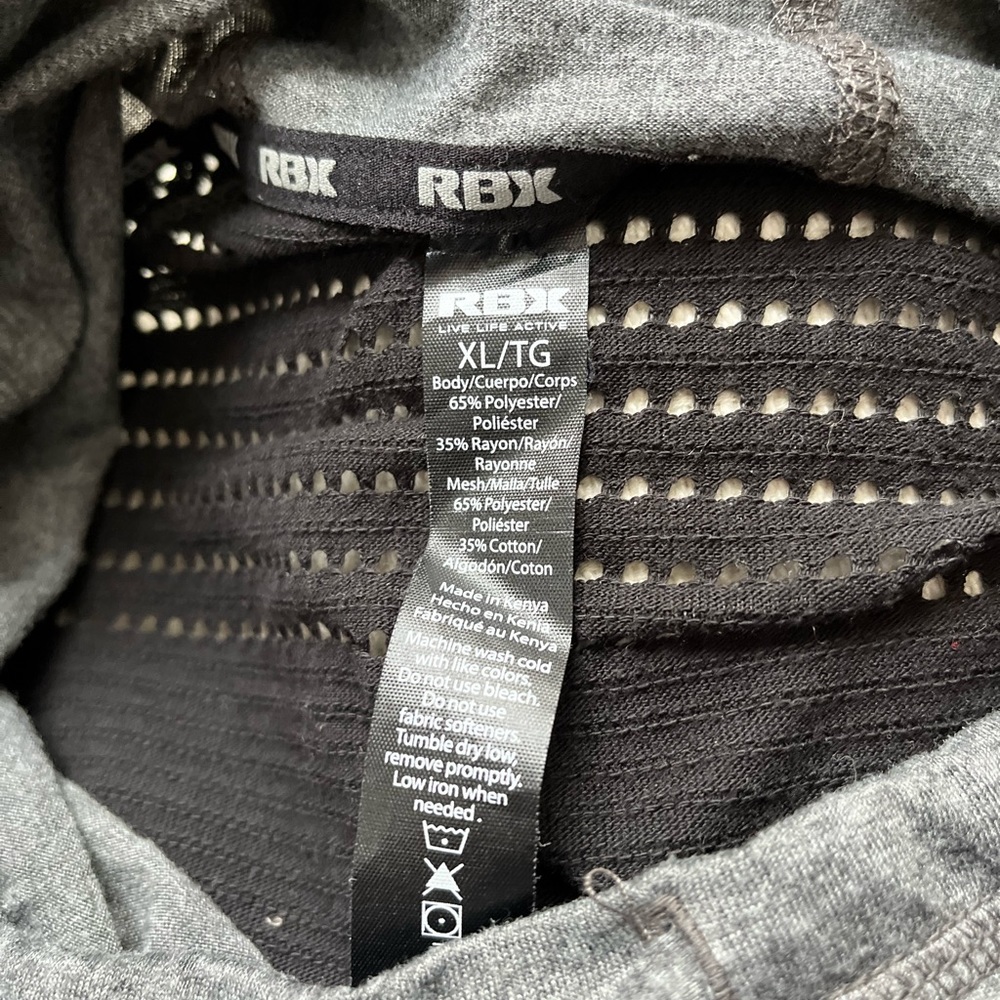 Reebok Hooded Long Sleeved Top - Picture 3 of 3